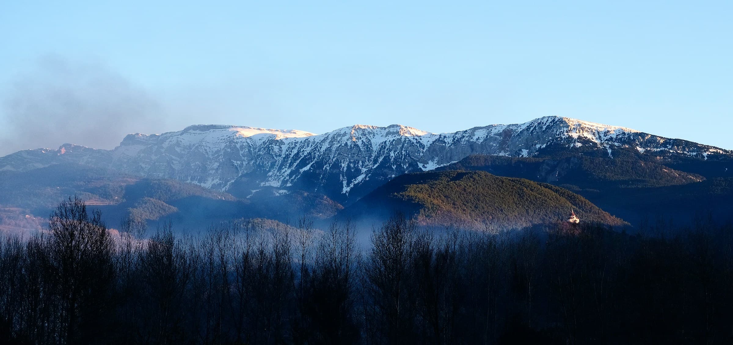 A quiet landscape in the Catalan Pyrenees.